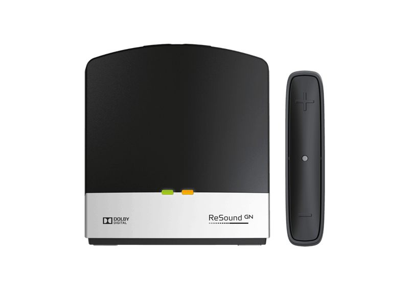 GN Resound TV Streamer 2 avec télécommande — visuel officiel